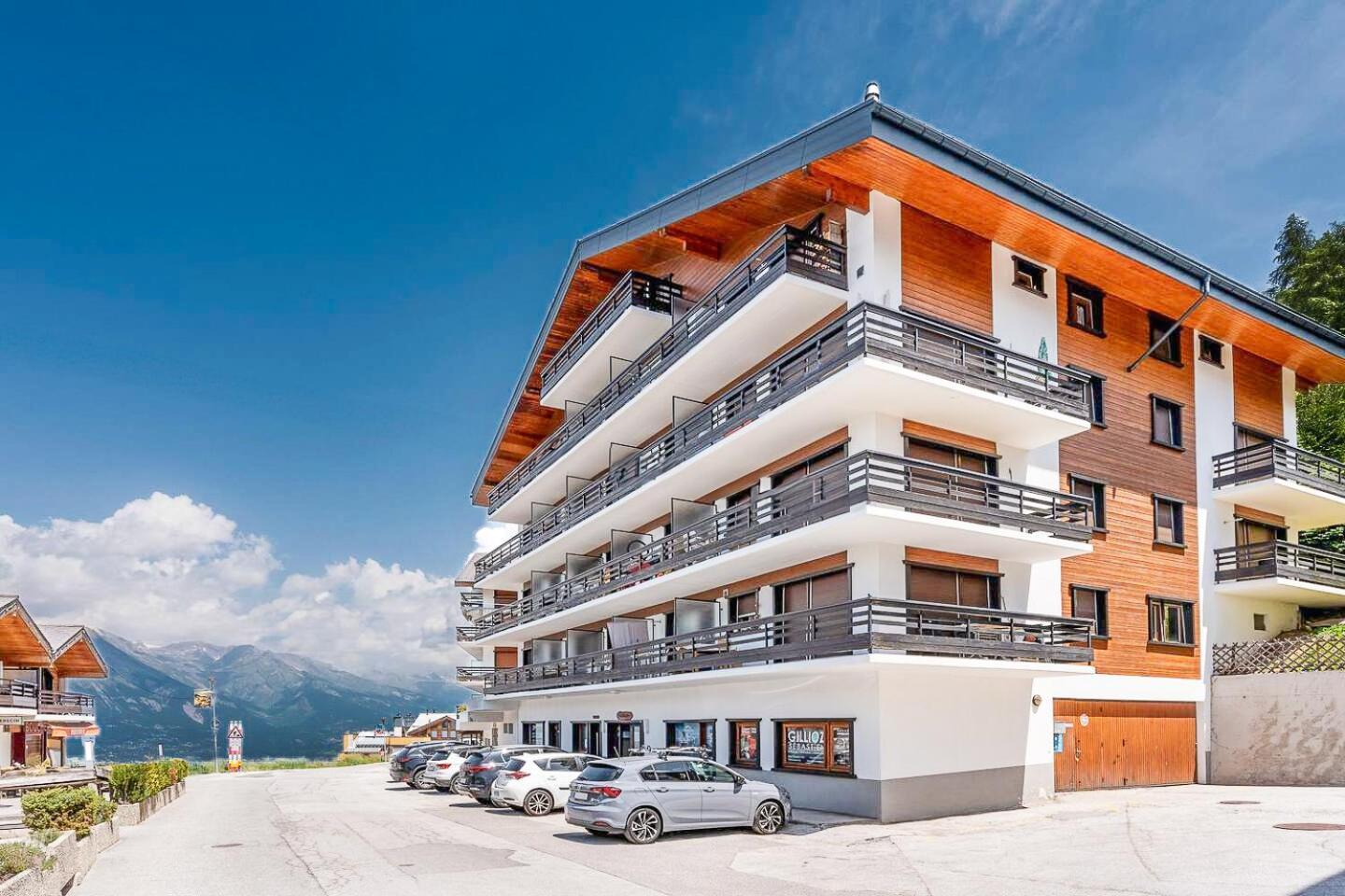 Ferienwohnung Cosy Centered With Garden And View In Veysonnaz Exterior foto
