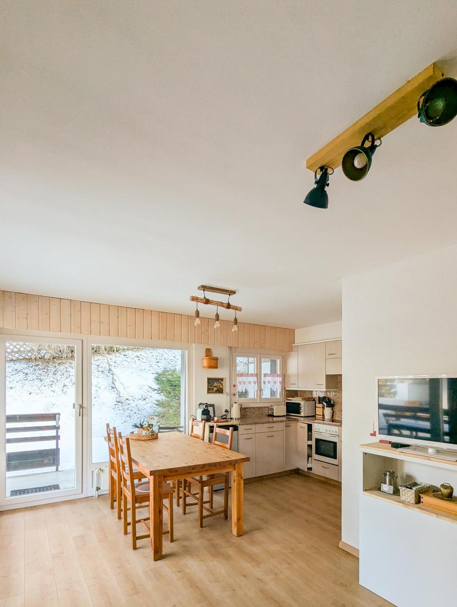Ferienwohnung Cosy Centered With Garden And View In Veysonnaz Exterior foto